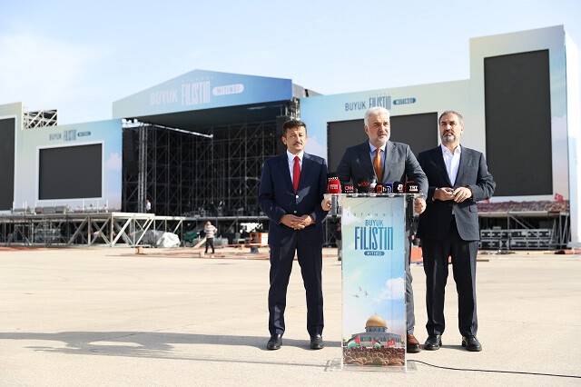 Hazırlıklar sürüyor: "Büyük Filistin Mitingi"ne uluslararası katılım