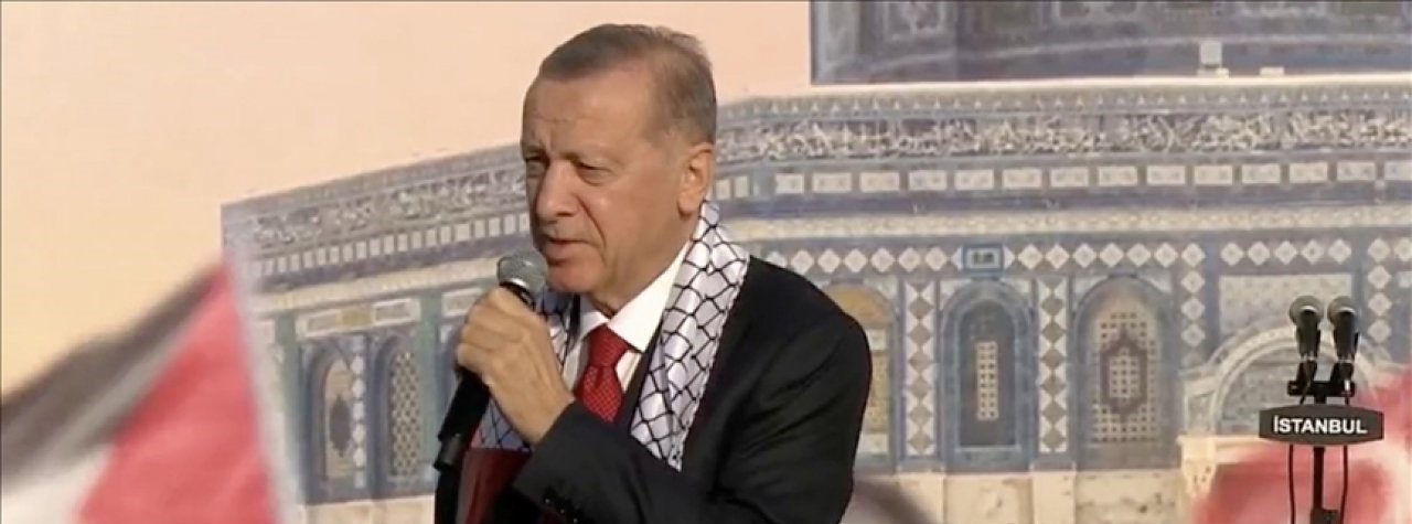 Cumhurbaşkanı Recep Tayyip Erdoğan: Gazze'ye destek için sesimizi yükselteceğiz