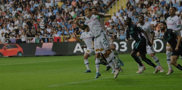 Konyaspor:0-Adana Demirspor:0 İlk yarı