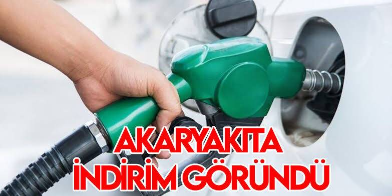 Akaryakıta indirim geliyor!