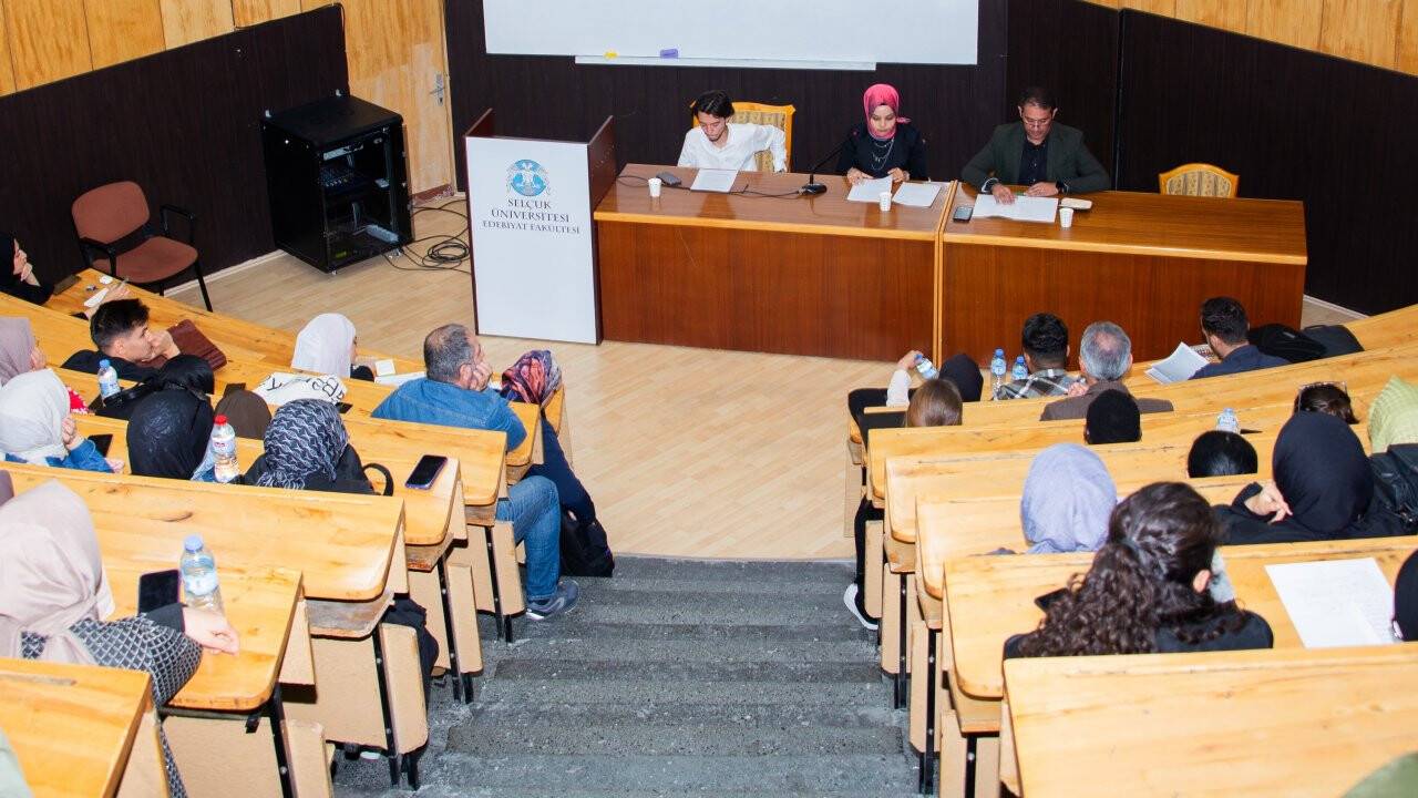 SÜ'de "Kapitalizm ve Çalışma Ahlakı" konferansı yapıldı