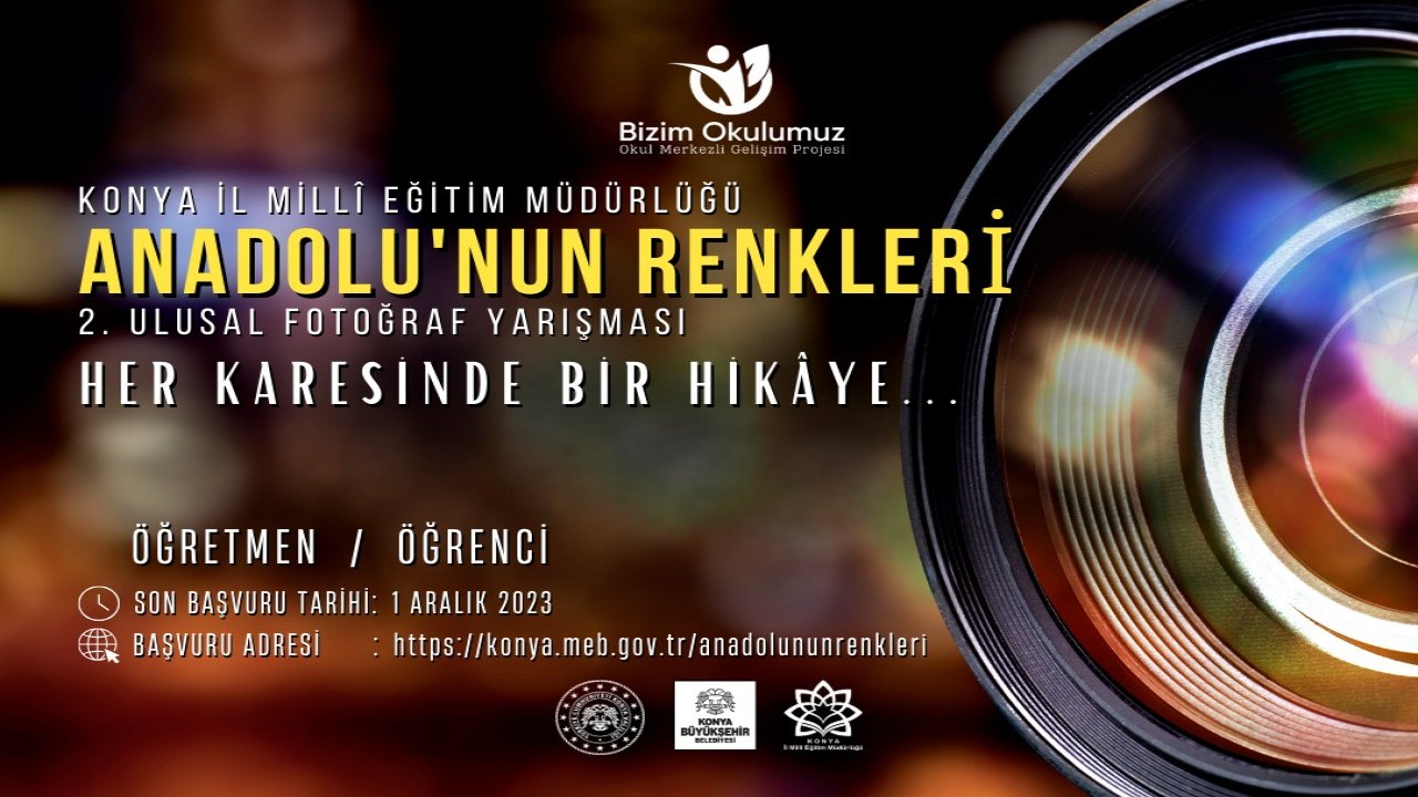 Anadolu'nun renkleri fotoğraf yarışması başvuruları başladı