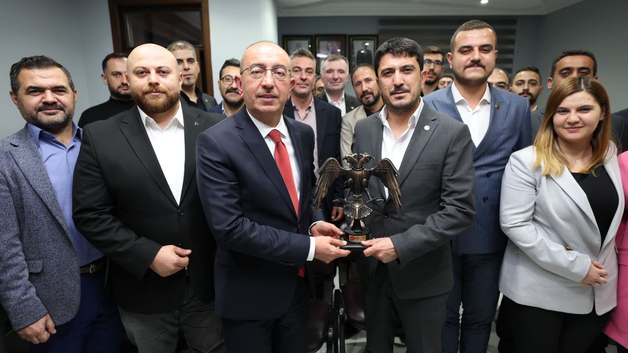 Başkan Kavuş MHP Meram’ın konuğu oldu