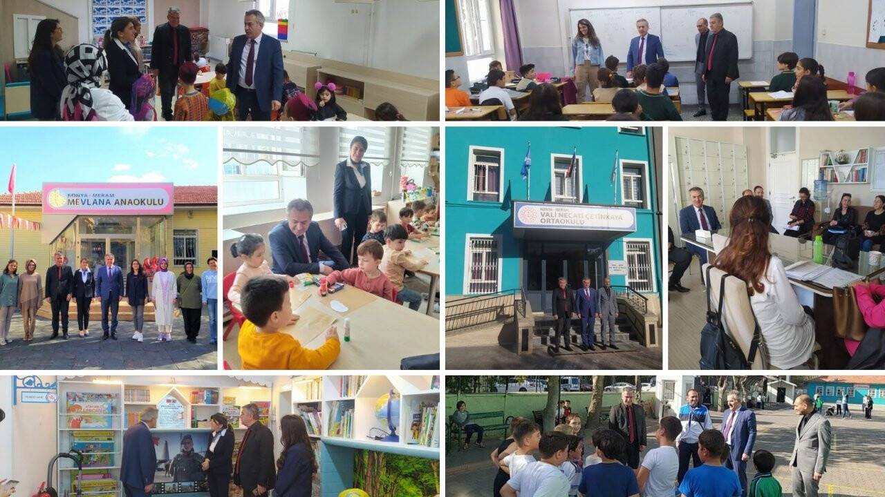İl Milli Eğitim Müdürü Yiğit'in okul ziyaretleri devam ediyor