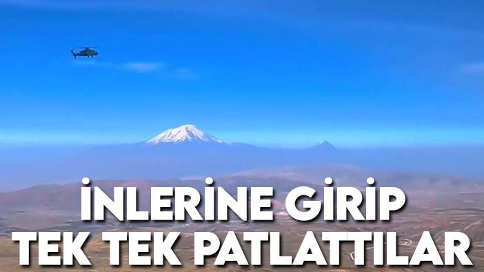 İnlerine girip tek tek patlattılar: "Kahramanlar Operasyonu"