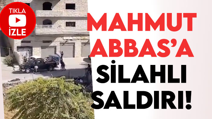 Filistin Devlet Başkanı Mahmud Abbas'ın konvoyuna silahlı saldırı düzenlendi