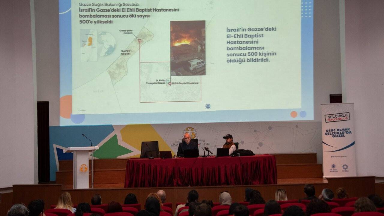 SÜ'de Filistin temalı etkinlikler yoğun ilgi gördü