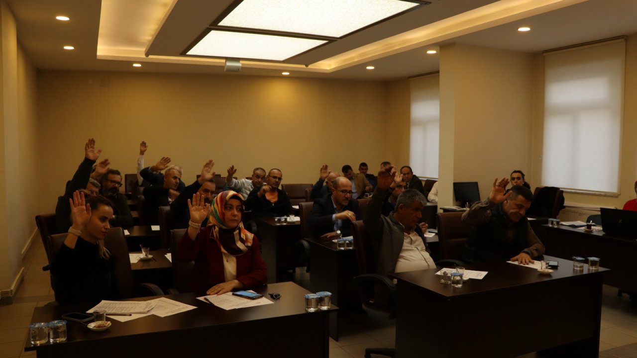 Beyşehir Belediyesi'nde Kasım Ayı Meclis Toplantısı yapıldı