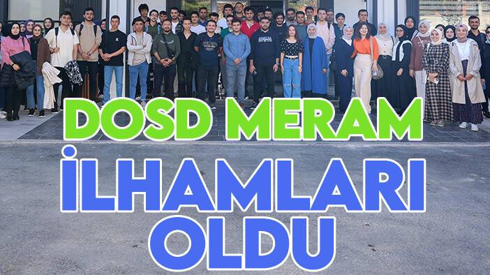 DOSD Meram geleceğin özel eğitim öğretmenlerine ilham oldu