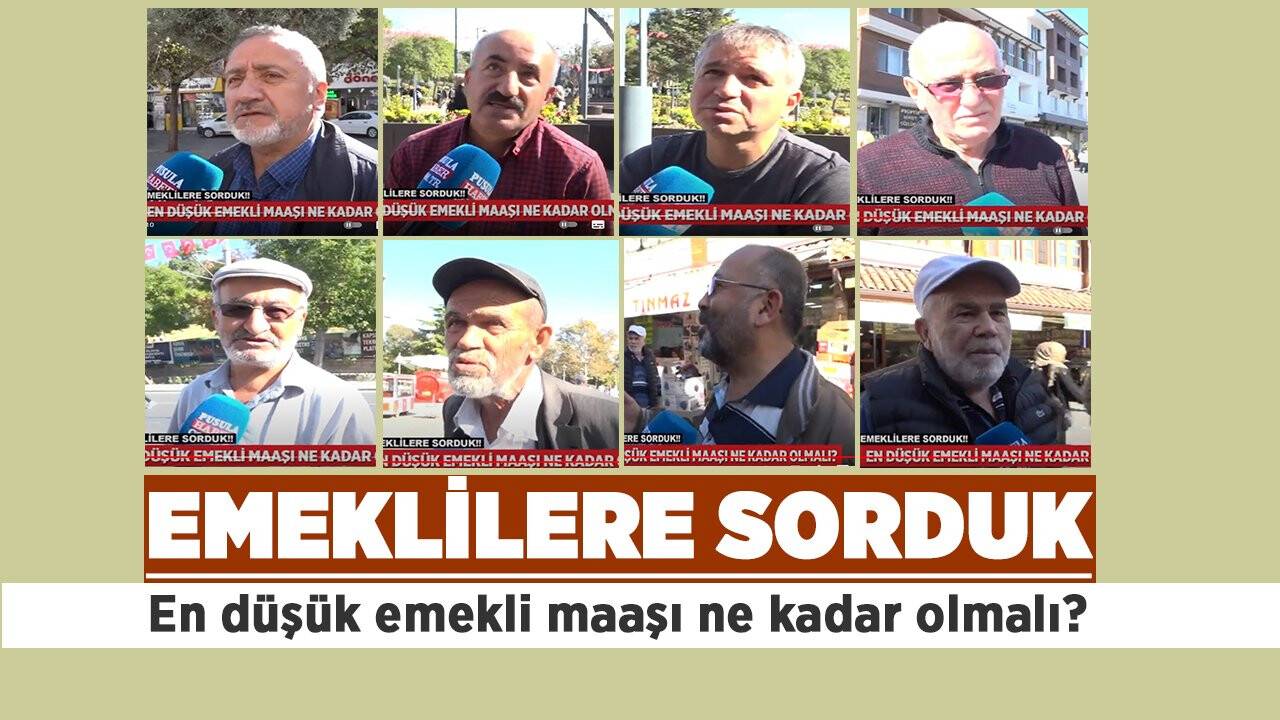 Emeklilere sorduk – En düşük emekli maaşı ne kadar olmalı? İşte Konya’da emeklilerin beklediği rakamlar