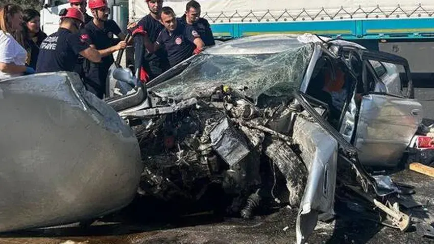 Feci kaza: Anne öldü, oğlu yaralı