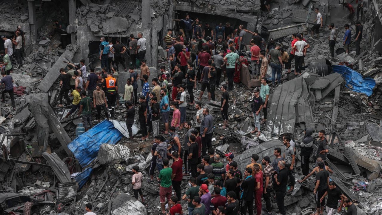 Gazze'de cenaze yeri kalmadı