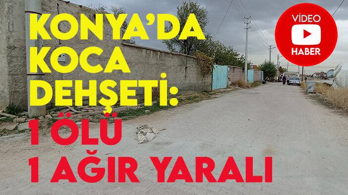 Eşini öldürüp kayın validesini yaraladıktan sonra kaçtı!