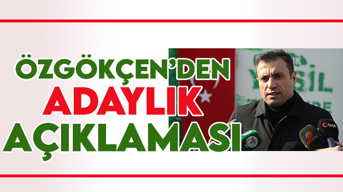 Konyaspor Başkanı Fatih Özgökçen’den flaş "adaylık" açıklaması