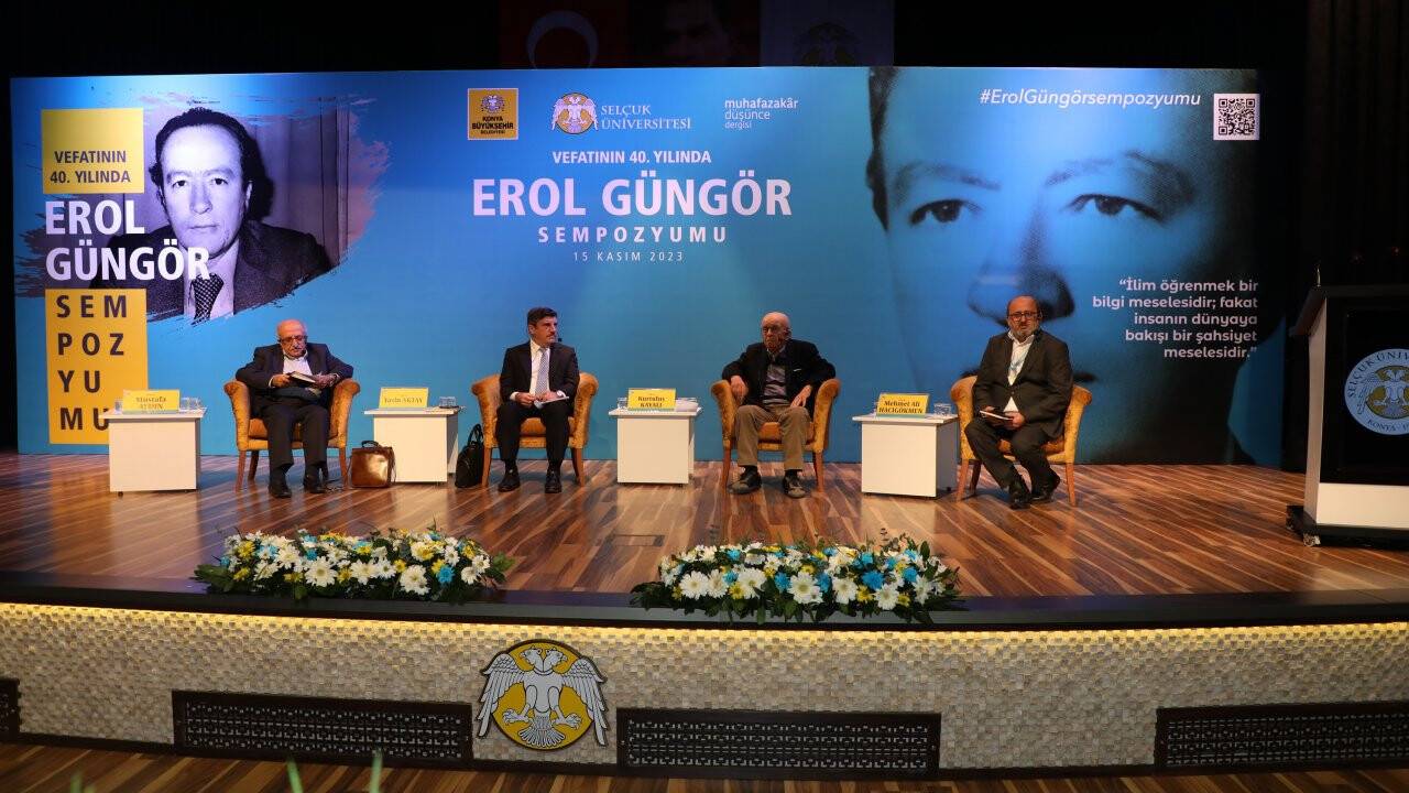 Fikir insanı Erol Güngör Konya'da anıldı