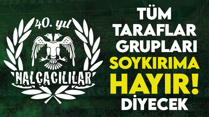 Türkiye'deki taraftar grupları "soykırıma hayır" demek için buluşacak