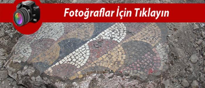 DEFİNECİLER TAHRİP EDİNCE, MOZAİKLER... FOTOGALERİ