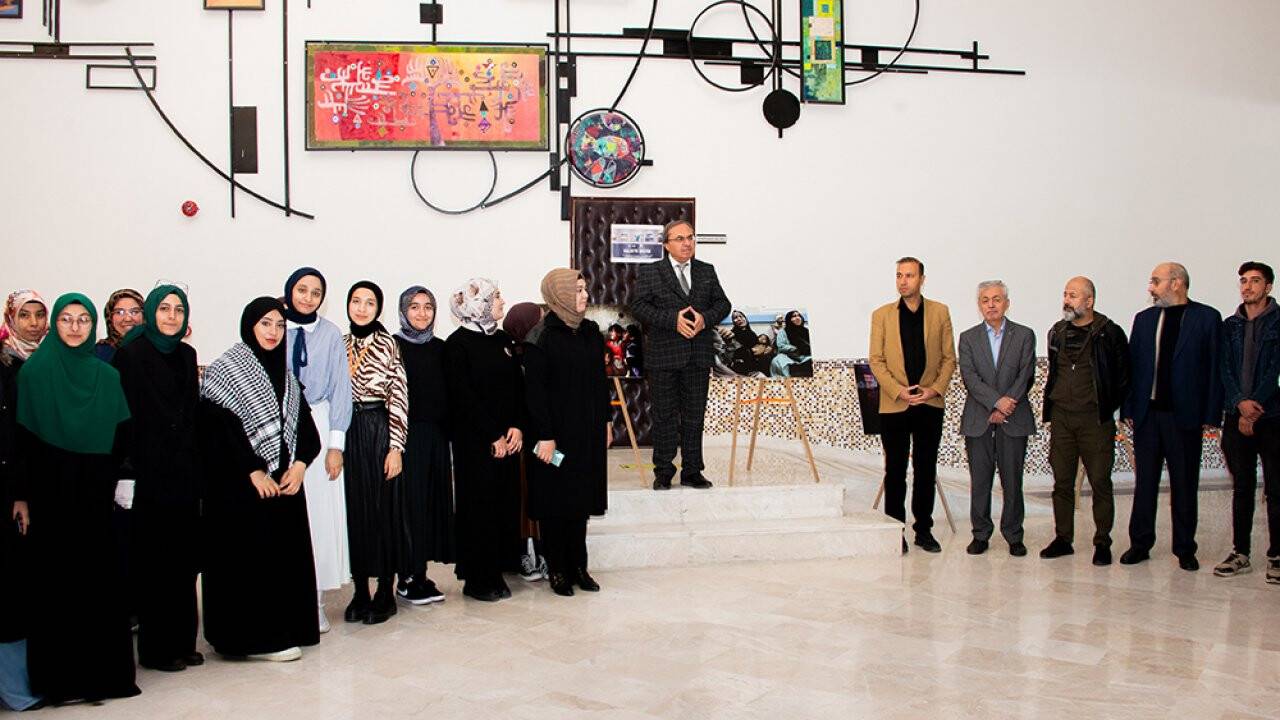 SÜ'de Gazze'ye destek sergisi