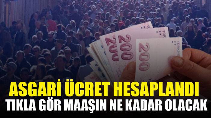 Asgari ücrette olası zamlar hesaplandı! Asgari ücret zammı ne kadar olacak?