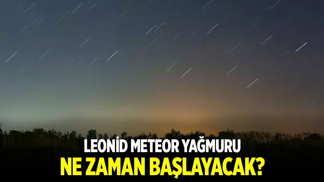 Leonid meteor yağmuru ne zaman başlayacak?