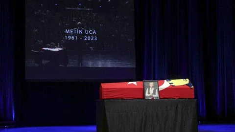 Metin Uca için veda töreni düzenlendi
