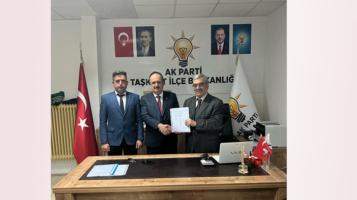 Mehmet Acar Taşkent Belediye Başkanlığı için aday adaylığı başvurusunu yaptı