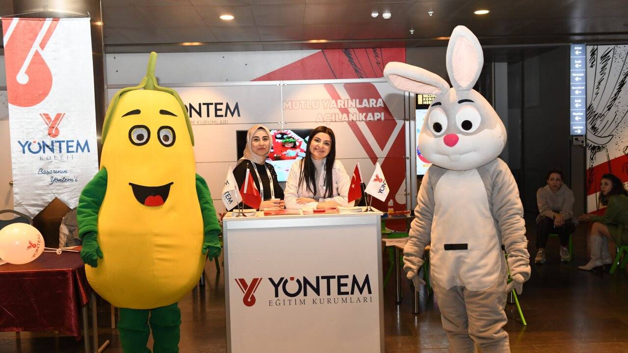 Konya Anne ve Çocuk Festivali'nde Yöntem Koleji'ne yoğun ilgi