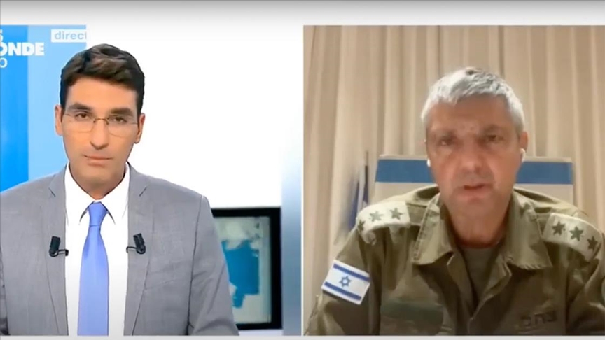 TV5MONDE suncucusu tehditkar dil kullananan İsrail ordu sözcüsünü yayından aldı