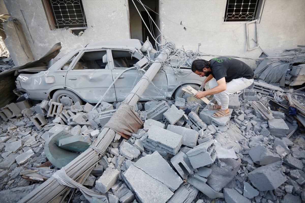 Gazze'de 45 bin konut enkaza döndü