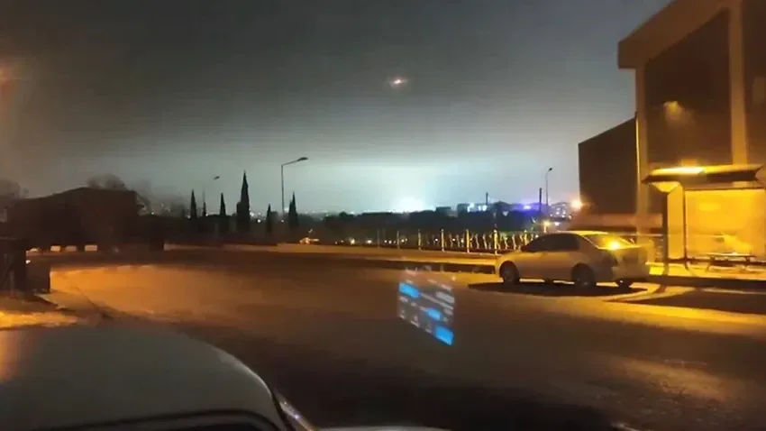 Önce patlama, sonra beyaz ışık! Şehir ne olduğunu anlamadı