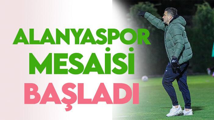 Konyaspor'da Alanyaspor mesaisi başladı! Bruno Paz döndü!