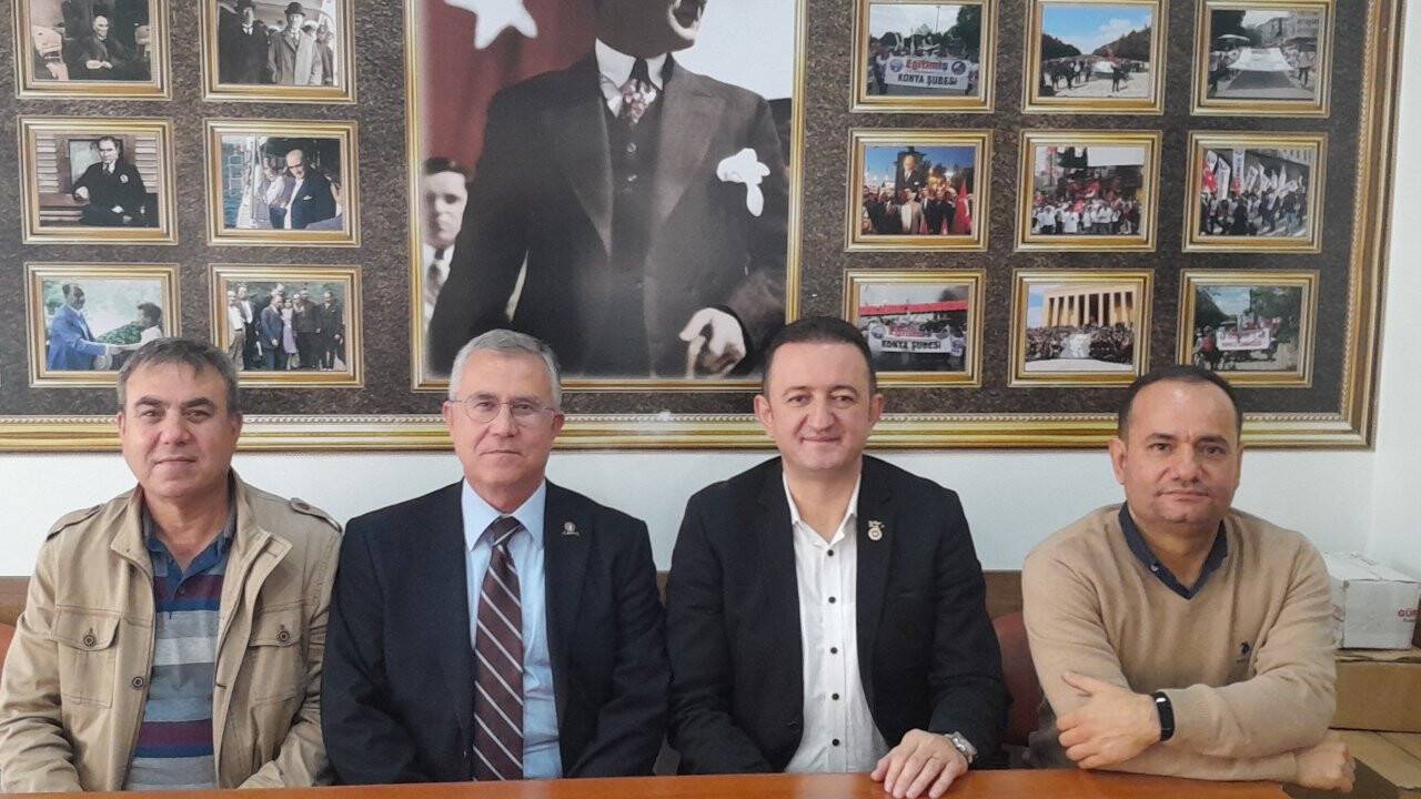 Bektaş'tan Eğitim-İş'e ziyaret