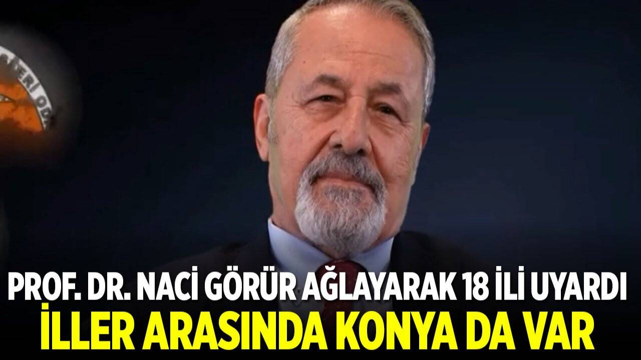 Prof. Dr. Naci Görür: Bu illerin kaderi üzülerek söylüyorum, Maraş ve Hatay gibi olacak