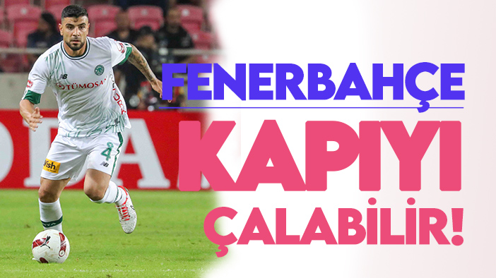 Fenerbahçe Adil Demirbağ'ın transferi için Konyaspor'un kapısını çalabilir!