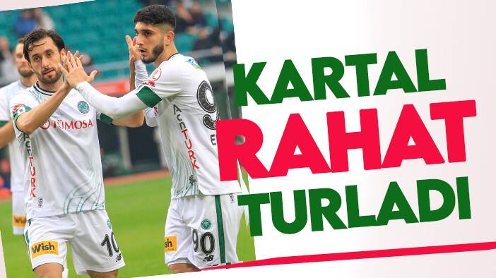 Konyaspor rahat turladı