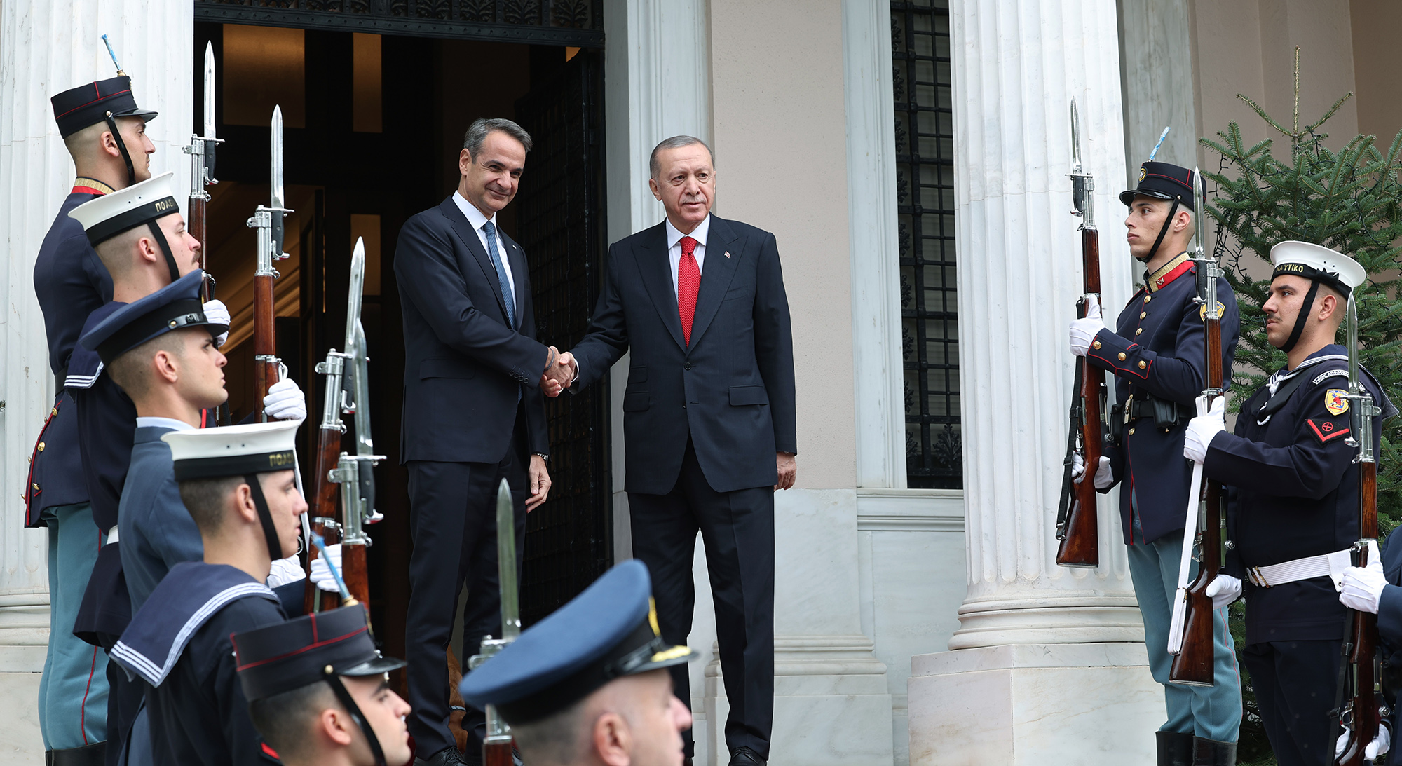 Cumhurbaşkanı Erdoğan'dan Yunanistan'da "Ege" mesajı