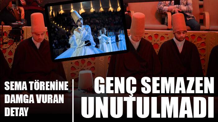 750. Vuslat törenlerinde genç semazeninin ölümüyle bir acı yaşandı