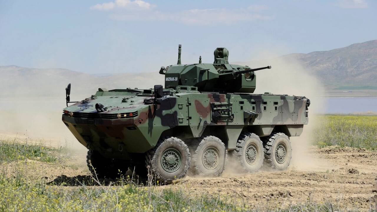 Türk zırhlısı ilk vatan koruma görevine başladı