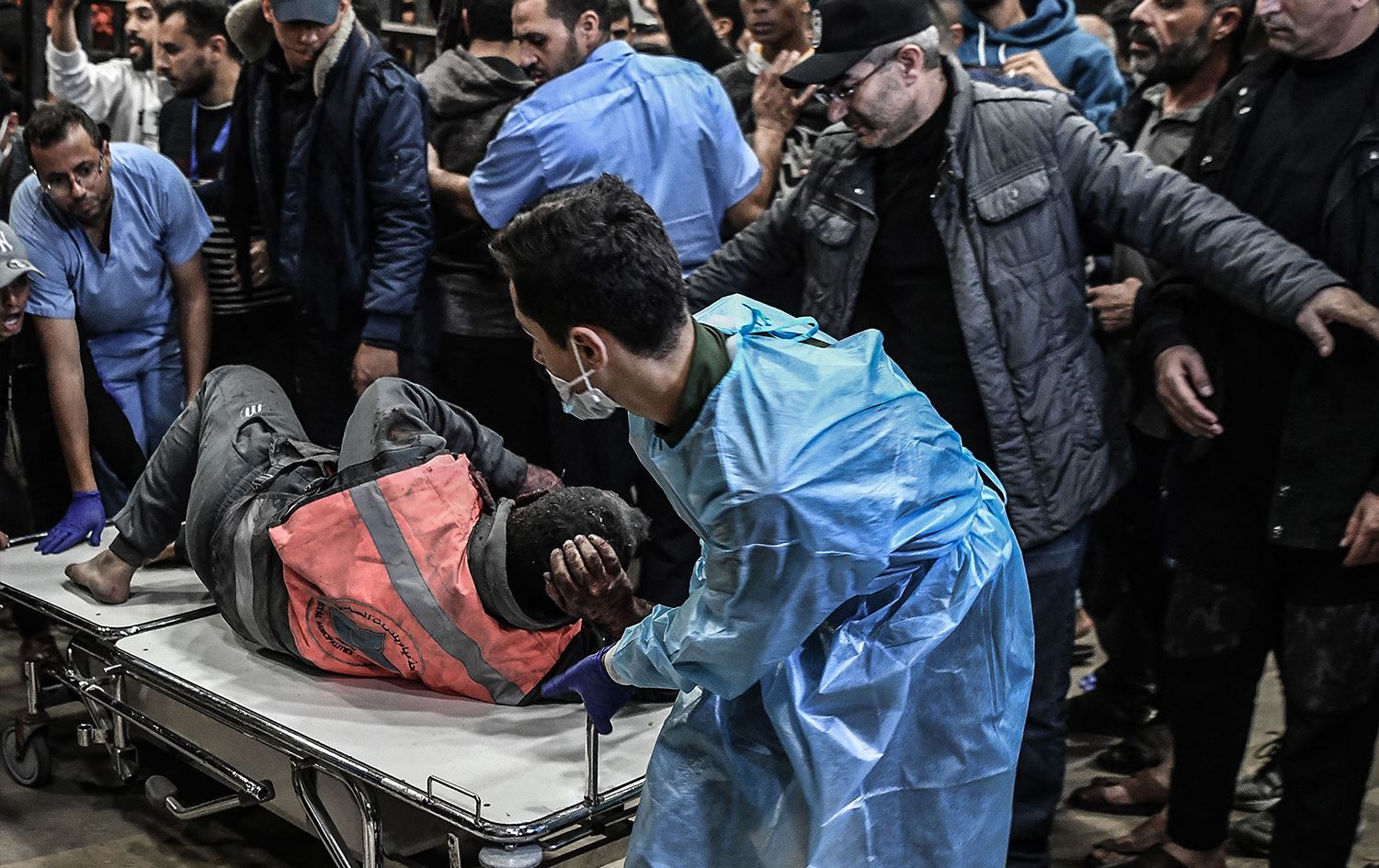 Gazze'deki iki hastaneye 133 cenaze 259 yaralı getirildi