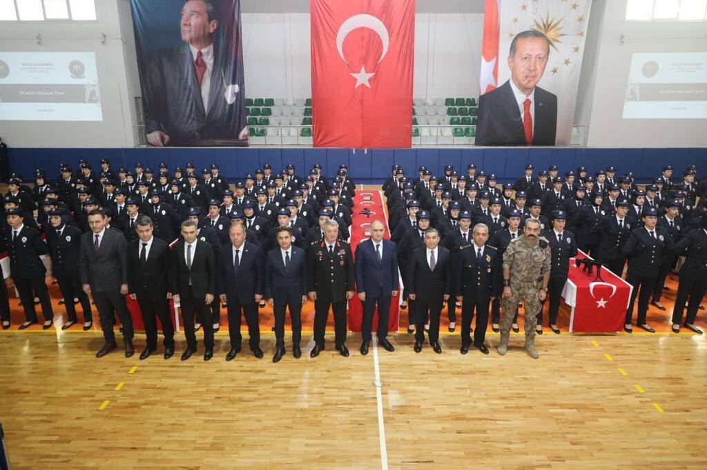 Ereğli POMEM’de 144 polis adayı mezun oldu