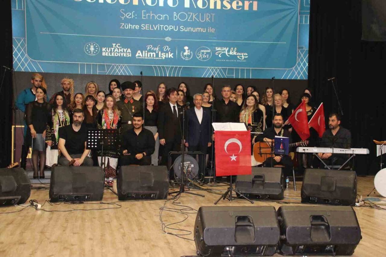 Konya'nın ilçesinde "Kahramanlık Türküleri" konseri yapıldı