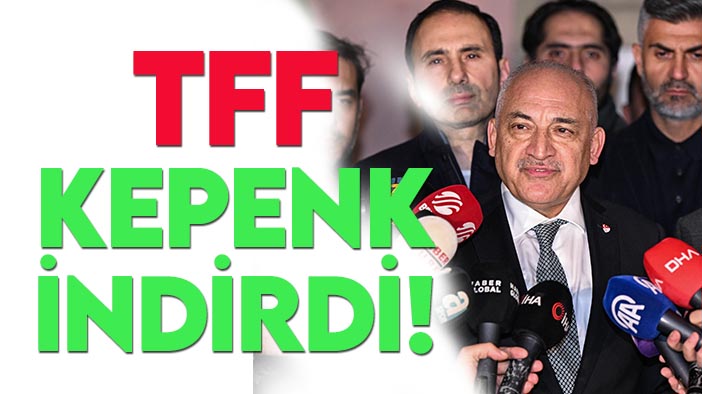 TFF kepenk indirdi! Mehmet Büyükekşi: "Ligler süresiz olarak ertelendi"