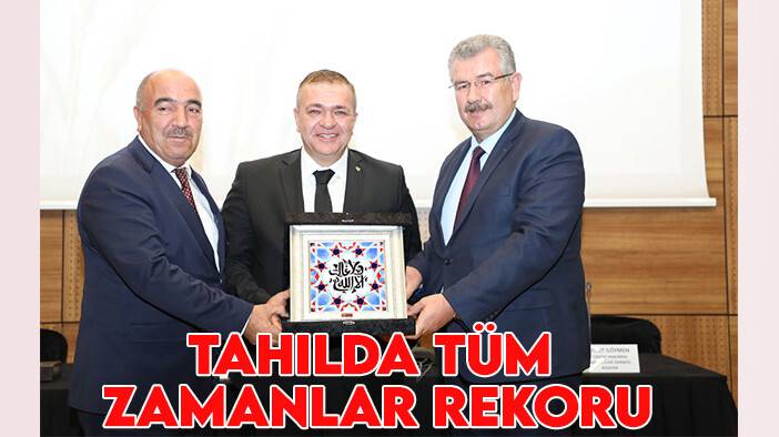 Tahılda tüm zamanlar rekoru