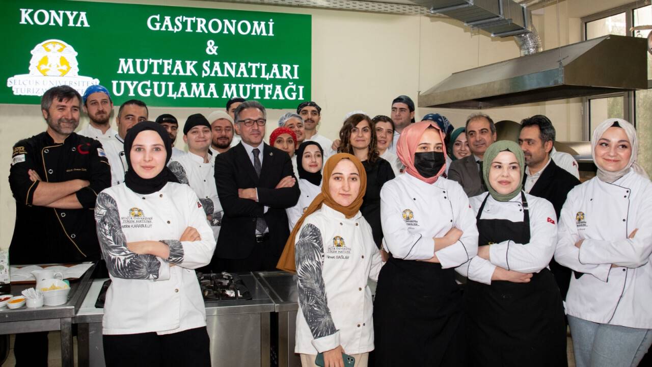 Selçuk Üniversitesi gastronomi eğitiminde iddialı