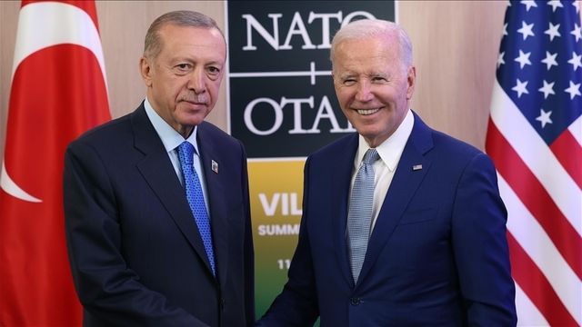 Joe Biden, Erdoğan ile görüştü