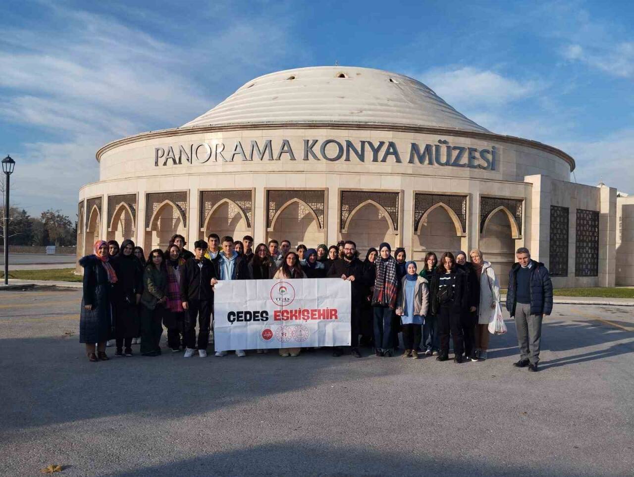 ÇEDES öğrencileri Konya’yı gezdi