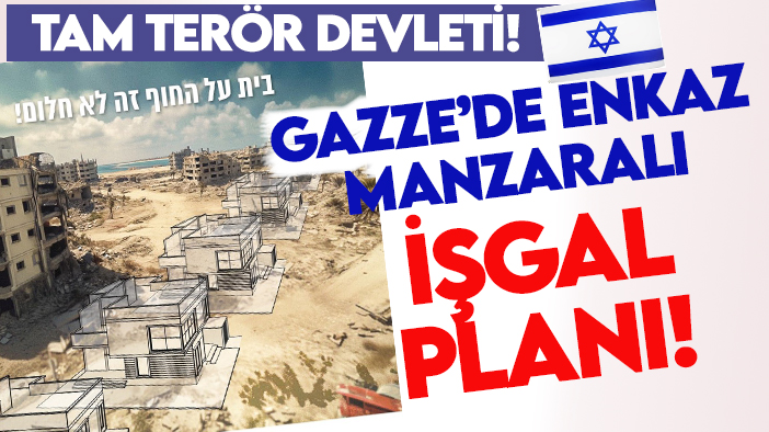 Gazze'yi işgal planı: İsrailli inşaat firmasından Gazze’de deniz manzaralı satılık villalar!
