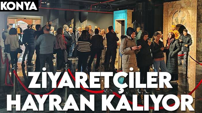 Konya'da iki önemli sergiye ev sahipliği yapıyor: Vatandaşlardan yoğun ilgi