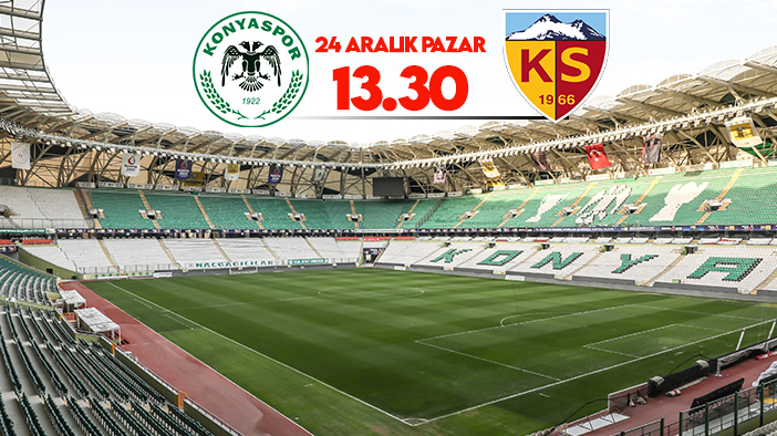 Konyaspor-Kayserispor maç biletleri satışa çıkıyor