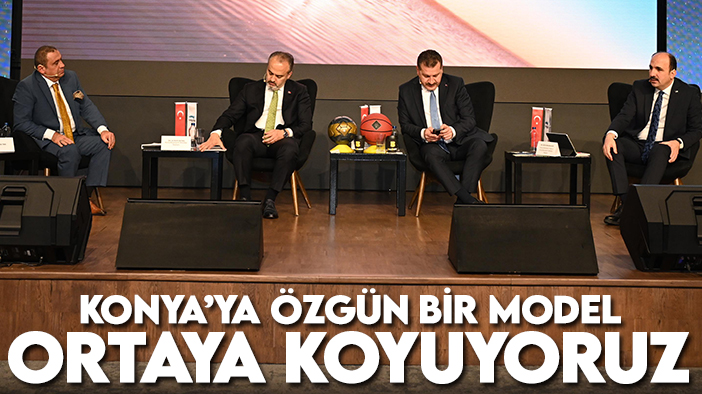 "Konya Modeli Belediyecilik” ile Konya’ya özgün bir model ortaya koyuyoruz